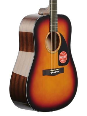 Fender CD-60 V3 Dreadnought Acoustic Guitar with Case